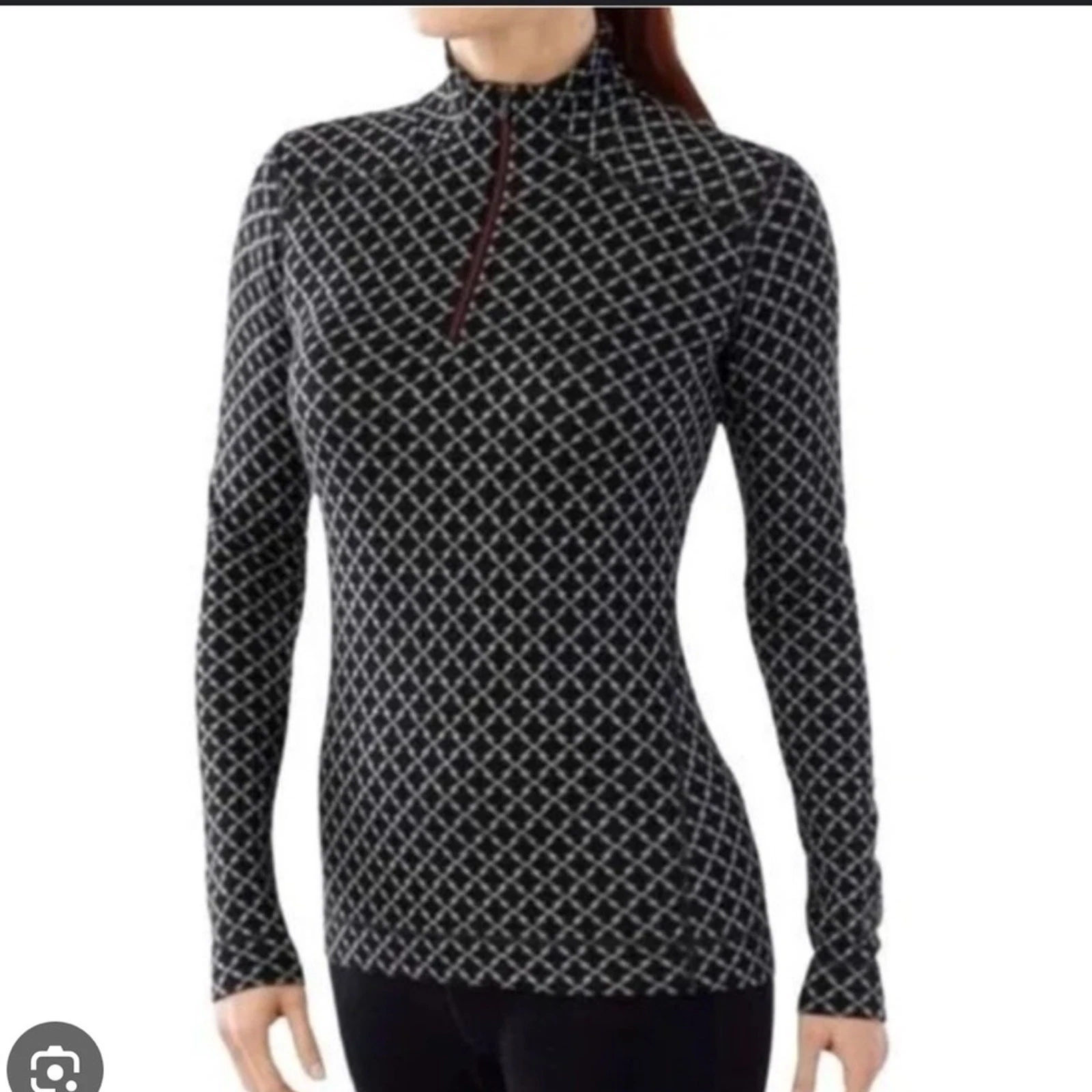 smartwool merino wool half zip sweater