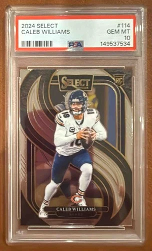 2024 PANINI SELECT #114 CALEB WILLIAMS PSA 10
