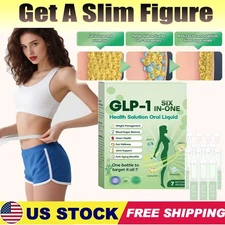 7~35PCS GLP-1 Six-in-One Health Solution Oral Liquld,One Bottle To Target It All