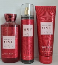 New Bath Body Works You're The One Fine Fragrance Mist, Body Cream Body Wash