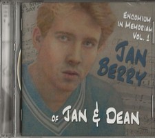 JAN BERRY (JAN & DEAN) - Encomium In Memoriam Vol. 1 CD 2008 Cinecam - Like New!