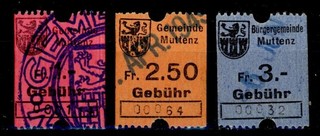 Switzerland local revenues Muttenz fiscal