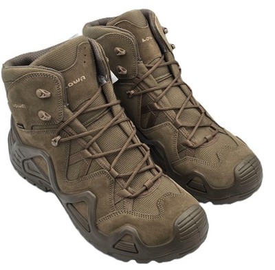 Lowa Zephyr GTX Mid Tactical Hiking Boots Men's 8 Coyote Gore-Tex Waterproof
