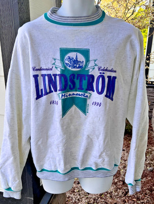 Vintage 90s Lindstrom Minnesota Souvenir Crewneck Sweatshirt XL
