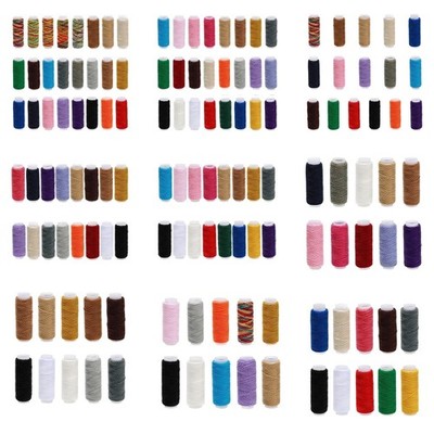 10/16/24 Spools Polyester Sew Thread Universal Connecting Thread Each 55 Yards