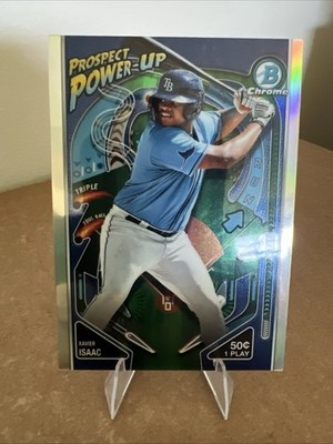 2024 Bowman - Mega Box Chrome Prospect Power-Up Xavier Isaac #PP-15 (RC)
