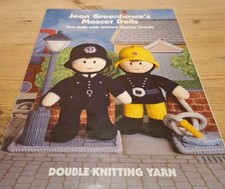 Jean Greenhowe Mascot Dolls Knitting Pattern. 10 Dolls With Knitted Display