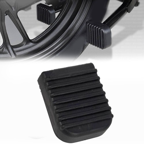 KiWAV Motorcycle Motocross Kickstand Pad Support Black X1 Piece Soft Ground Outdoor Parking Anti Sinking - View #3