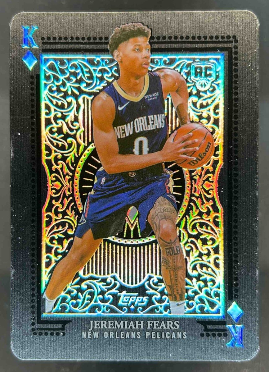 2025-26 Topps Jeremiah Fears All Kings SP Rookie RC #AK-22 Pelicans