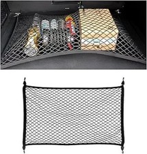 Elastic Cargo Net For Suv 31.5 23.6 Inch Stretchable Mesh Trunk Bed Net With