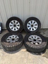2022 Ford F250 Platinum Factory Take Off Wheels 20 37x12.50 Nitto Tires 8x170