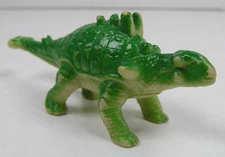 JaRu Green Ankylosaurus 2.5" Long Dinosaur Toy Figure No COO
