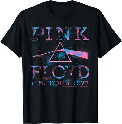 Pink Floyd US Tour 1973 Dark Side Prism Triangle T-Shirt
