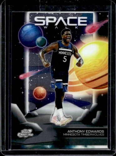2025 Topps Cosmic Chrome Anthony Edwards Base (RAW)