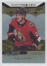 2017-18 Upper Deck Trilogy Rookie Premieres Level 1 /999 Logan Brown #74 0m8e