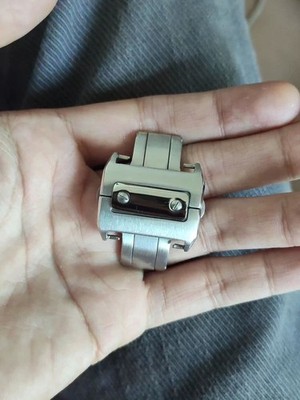 Folding Buckle for Cartier Santos 100 M/XL - Deployment Clasp  21mm