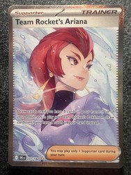 Team Rocket's Ariana 237/182 Destined Rivals Special Illustration Rare