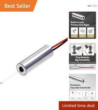 Red Dot Laser Module 650nm Class 3R 2.5mW Precision Sighting Indoor Use