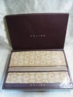 CELINE Triomphe C Logo Bath Beach Towel Beige 60 × 120cm Cotton 100% w/Box New