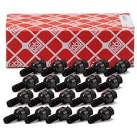 20X febi Radschraube M14X1,5Mm FüR Porsche 997 991 Boxster Cayman Panamera 970