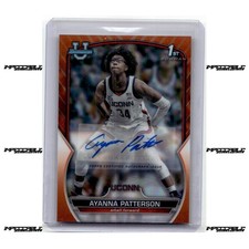 2022-23 Bowman U Chrome - Orange #4 Ayanna Patterson Rookie Auto /25