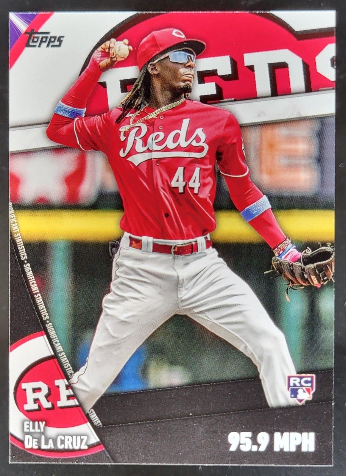 2024 Topps Elly De La Cruz Significant Statistics #SS-14 RC Cincinnati Reds JE4