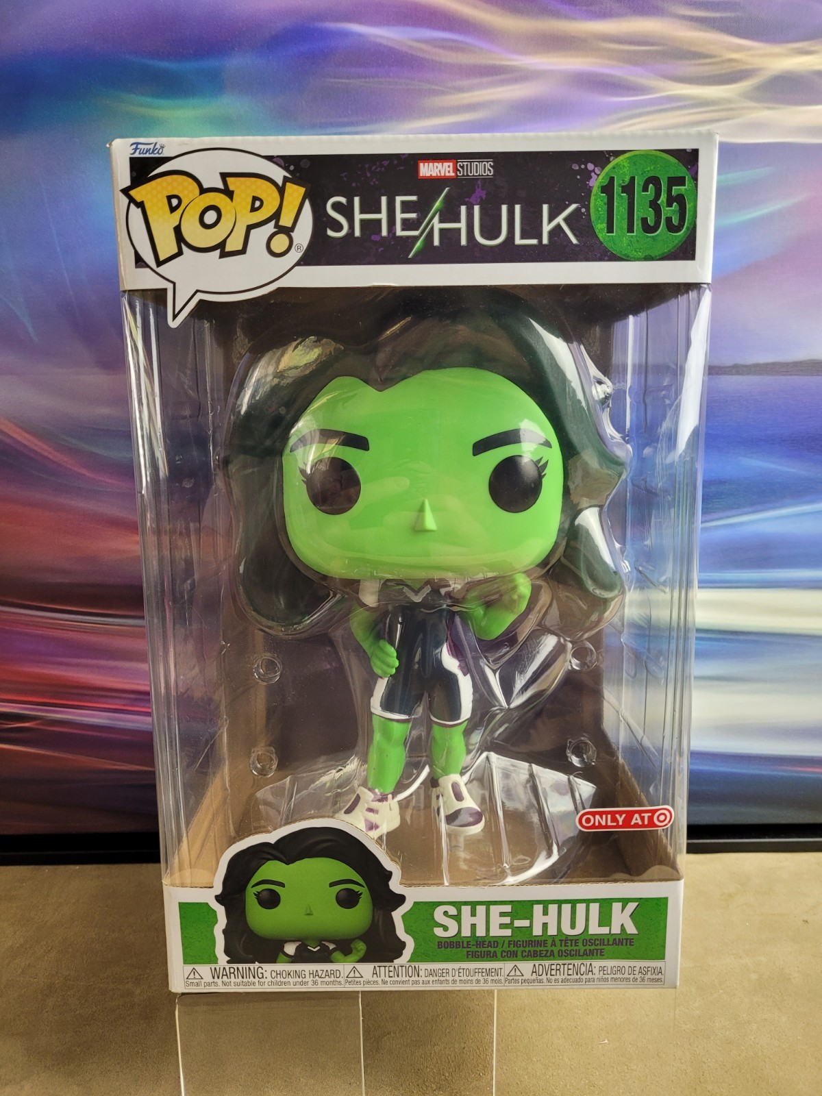 Funko Pop! Jumbo Marvel She-Hulk #1135 Target Exclusive Vinyl Figure Nib