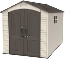 Lifetime 60282 7x12 Ft Outdoor Storage Shed – Durable Weather-Resistant Spacious