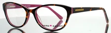 HARD CANDY HC09 TTPNK Tortoise Pink Womens Semi Cat Eye Eyeglasses 51-16-135