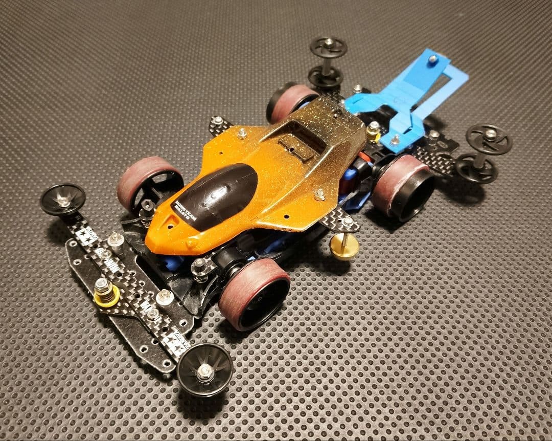 Mini 4Wd Ar Chassis Custom Thundershot Polycarbonate Body