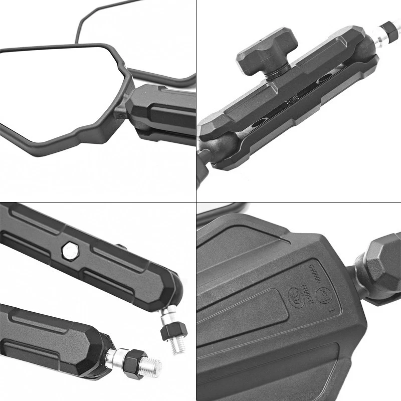 Rearview Side Mirrors For APRILIA TUONO 660 TUONO V4 1100 DORSODURO 750 900 - Image 2 of 4