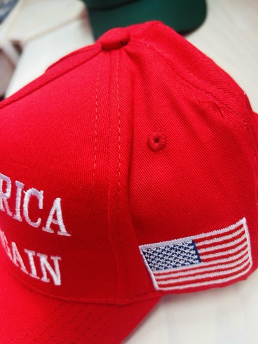 Bulk 8 Stck. MAGA 45-47th President Donald Trump Make America Great Hat EMB rot - Bild 5 von 9