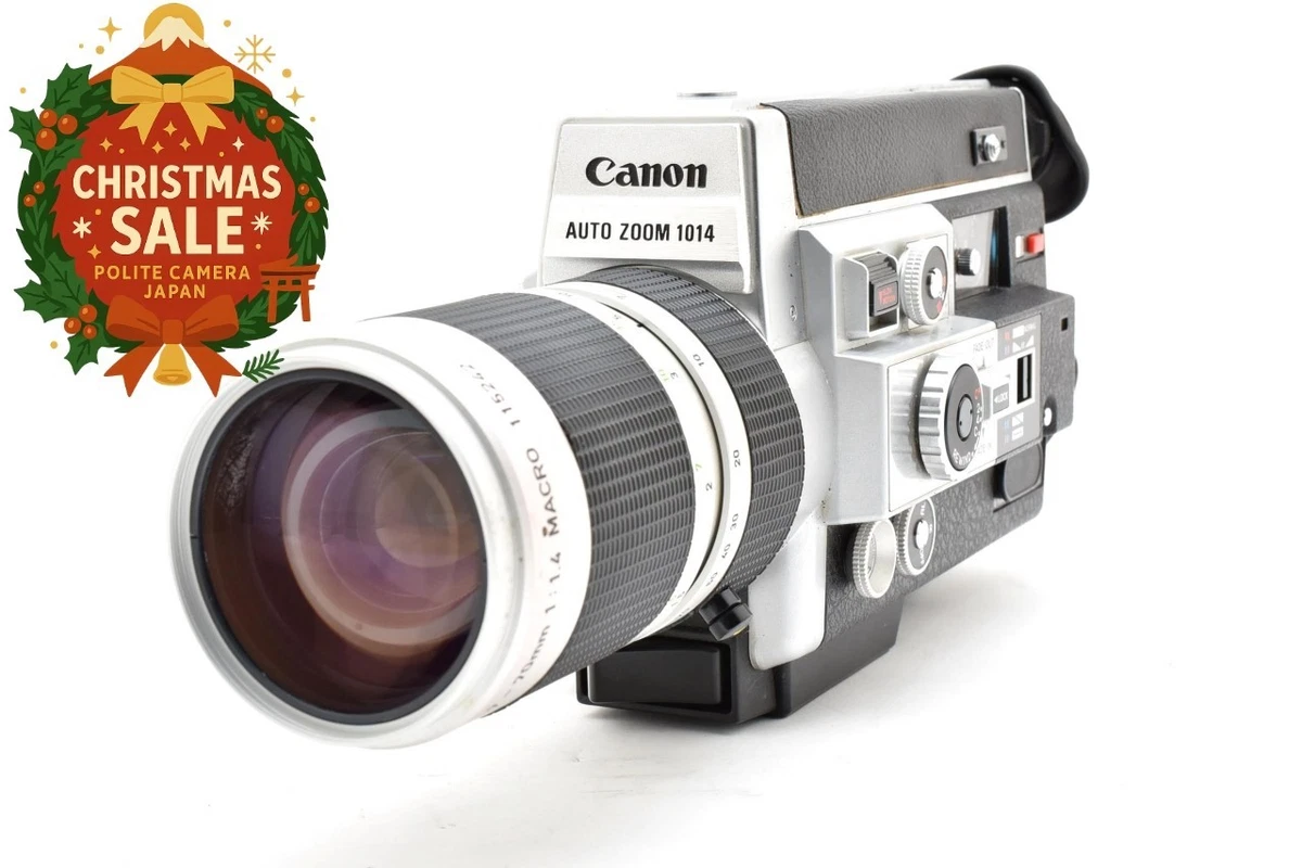 CANON AUTO ZOOM 1014 8ミリ フィルム　カメラ Auto Zoom 1014 Electronic - Canon Camera Museum