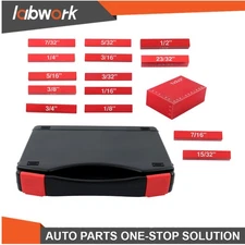 Labwork 15 Piece Aluminum Setup Blocks Height Gauge Set For Woodworking Set Up