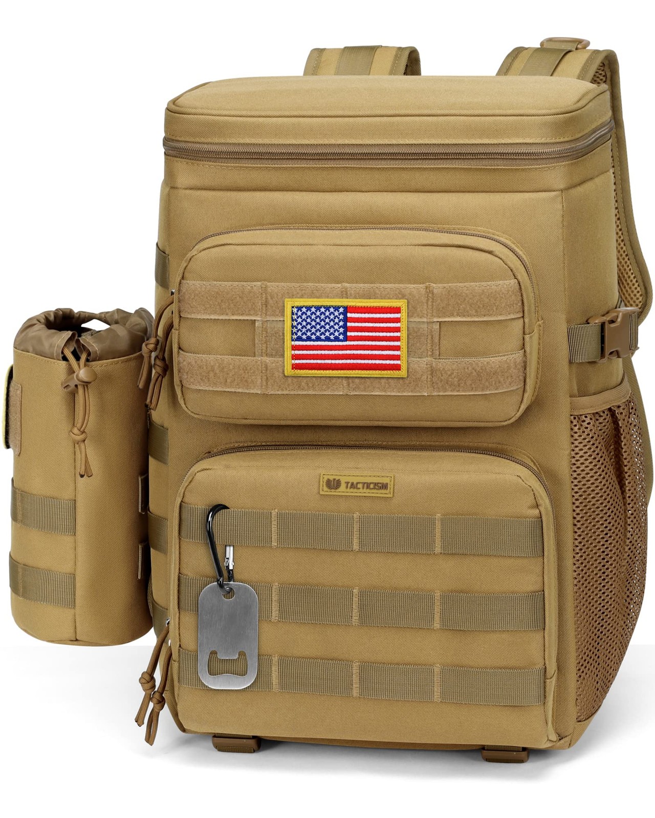 Backpack 25l - Insulated Lunch Backpack With Molle Water Bot
