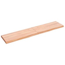 Bathroom Countertop Vanity Top Wash Basin Worktop Treated Solid Wood vidaXL