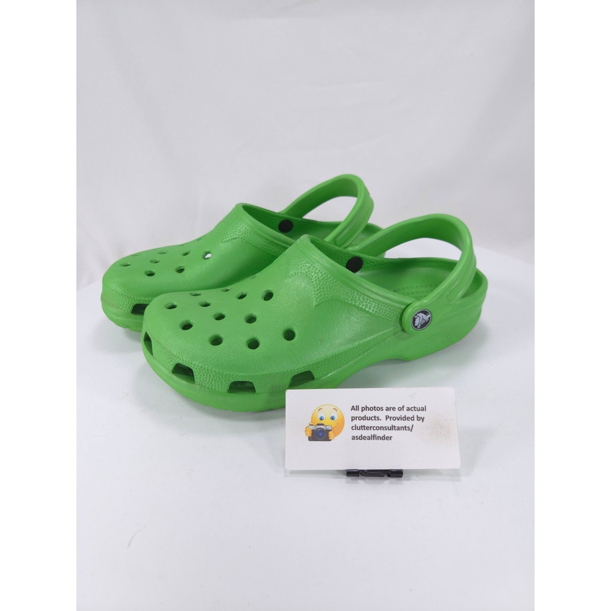 NEW Crocs Classic Clog Green Mens 9 Womens 11 Deep Green Slip On Shoes 10001-3TJ CROCS Classic Clog 10001-308 - Shiekh main image 2