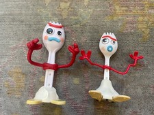 Disney Pixar Toy Story 4 Forky Interactive Talking Figure 8" Pull Back 6 HTF