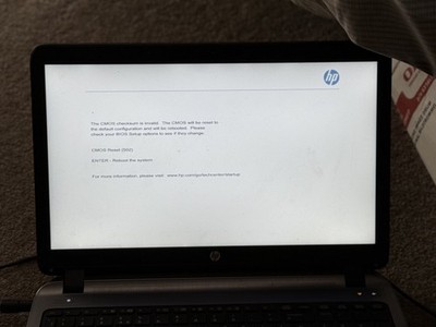 HP Hewlett-Packard Laptop - 500GB HDD, 4GB RAM - für Ersatzteile/Reparatur