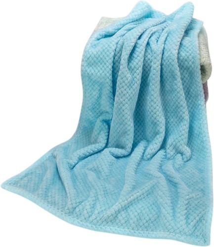 Multi-Use Soft Fleece Baby Blanket - Ideal for Crib and Stroller, 28''x40'' - Picture 8 of 9