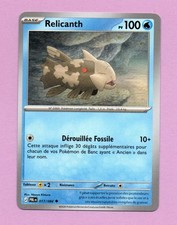 Pokemon 017/084 Relicanth PV100 Carta Pokémon Singola Francese 2026