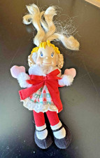 Vintage 2000 Cindy Lou Who Plush Doll Dr. Seuss Grinch Universal Studios