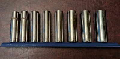 Kobalt Deep Metric Socket Set 1/2 Dr. USA Made