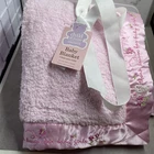 Child of Mine Pink Thank Heaven for Baby Girls Baby Blanket Satin New 2008