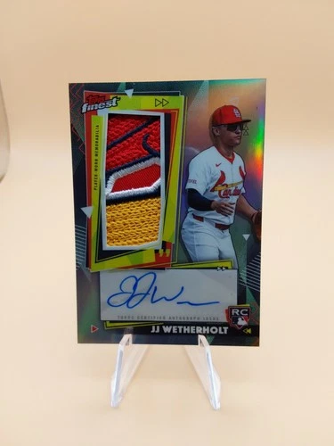 2026 Topps Finest JJ Wetherholt Base (RAW)