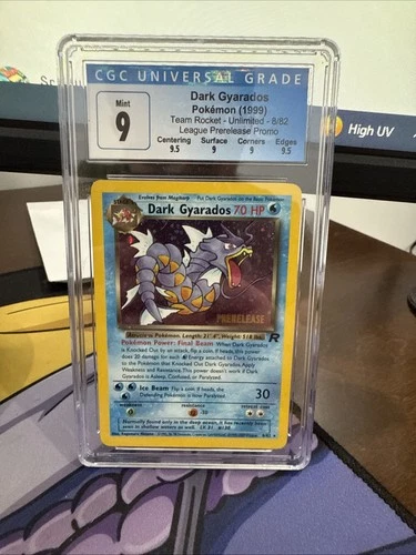WOTC Dark Gyarados Prerelease Holo Rare CGC 9 8/82