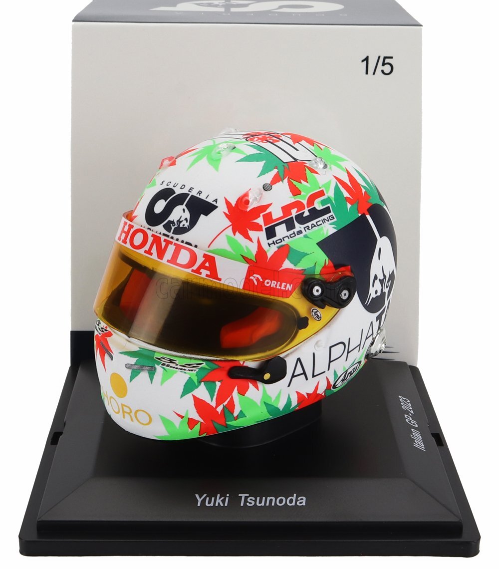1/5 SPARK-MODEL - ARAI HELMET | F1 CASCO HELMET ALPHA TAURI AT04 TEAM ALPHA TAU