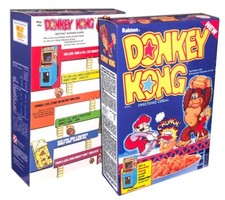 Ralston DONKEY KONG Cereal BOX (BOX ONLY!)