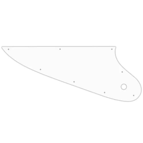 WD Pickguard For Gibson 10-18 Reverse Firebird Only made in USA Clear Acrylic