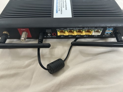 Verizon FIOS WiFi Router MI424WR with Power Adapter - Picture 4 of 4